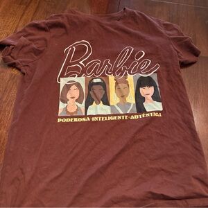 Brown Barbie Graphic Tee